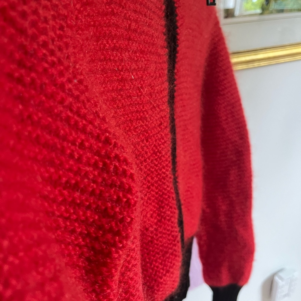 Vintage handmade zip up sweater - Picture 5 of 6